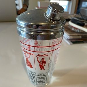 Mid-Century Modern Cocktail Shaker